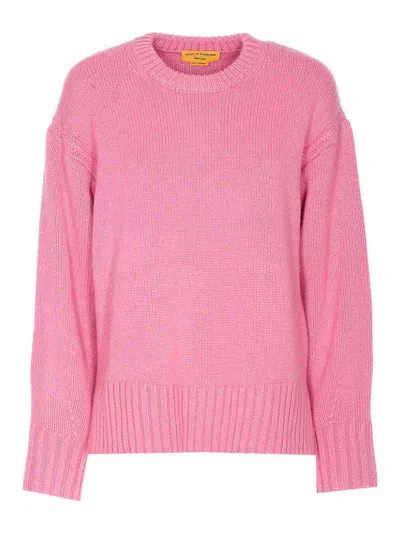 Guest In Residence Cozy Cashmere Sweater In Pink