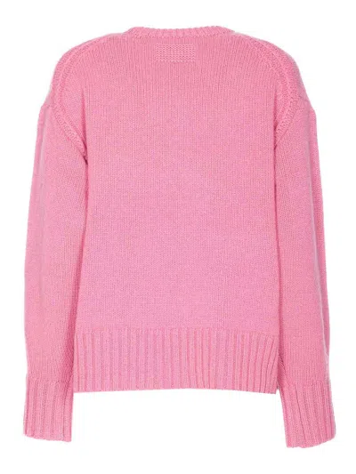 Guest In Residence Cozy Cashmere Sweater In Pink