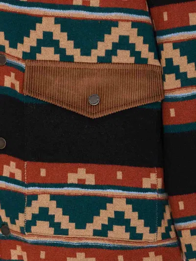 Guest In Residence Western Industry Quilted Wool And Cashmere-blend Jacket In Multi