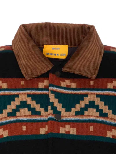 Guest In Residence Western Industry Quilted Wool And Cashmere-blend Jacket In Multi