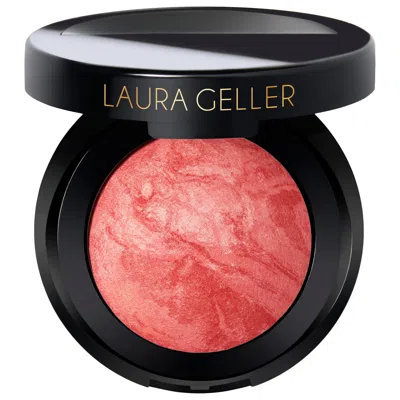 Laura Geller Blush And Brighten Marbleized Baked Powder Blush Cherry Custard 0.16 Oz/4.5 G