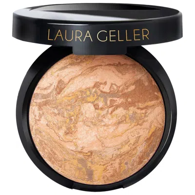 Laura Geller Balance And Glow Illuminating Baked Powder Foundation Medium 0.28 Oz/8.0 G In Brown