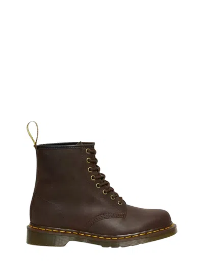 Dr. Martens 1460 Lace-up Boot In Crazy Horse Leather In Animal Print
