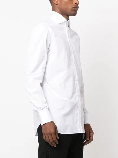 Finamore 1925 Finamore Napoli Cotton Shirt In White