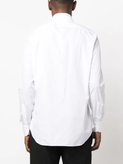 Finamore 1925 Finamore Napoli Cotton Shirt In White