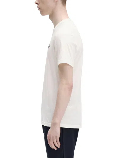 Fred Perry Classic Crew Neck Tee In White