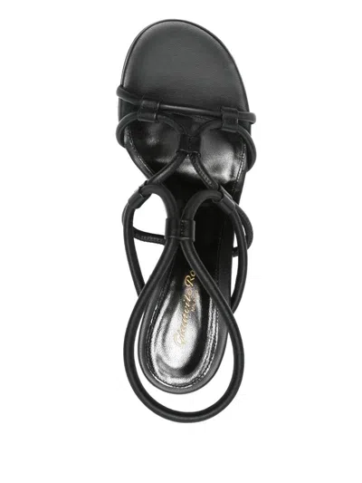 Gianvito Rossi Multi Way Strap Heeled Sandals 85 In Black