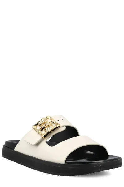 Givenchy 4g Liquid Dad Sandal In White