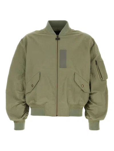 Givenchy Men's Nylon Bomber Jacket In Animal Print