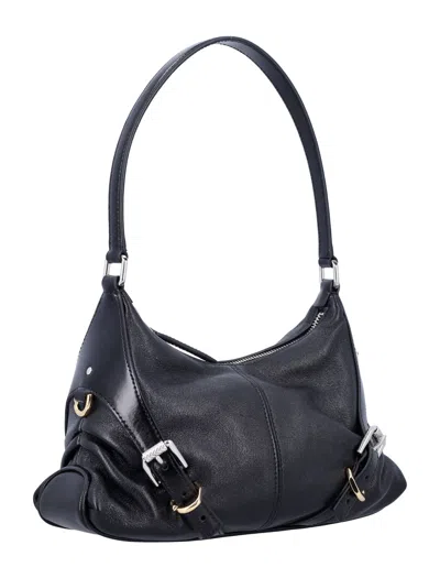 Givenchy Voyou Small Harness Shoulder Bag In Black