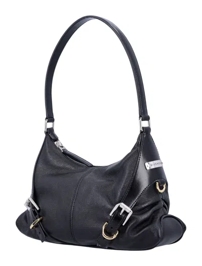 Givenchy Voyou Small Harness Shoulder Bag In Black