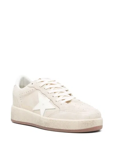 Golden Goose Ballstar 2 Suede Upper And Spur Lam In Gray