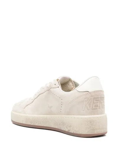 Golden Goose Ballstar 2 Suede Upper And Spur Lam In Gray