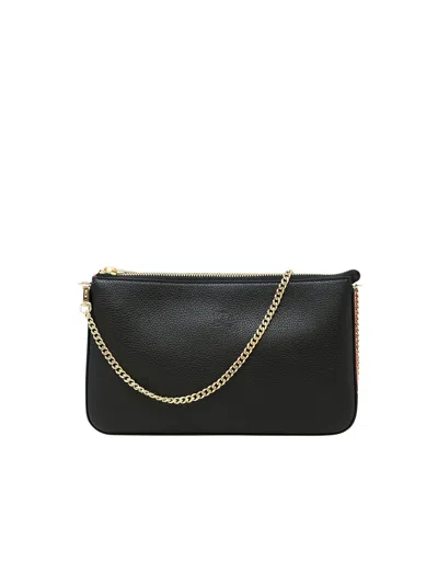 Christian Louboutin Black Leather Loubila Hybrid Pouch