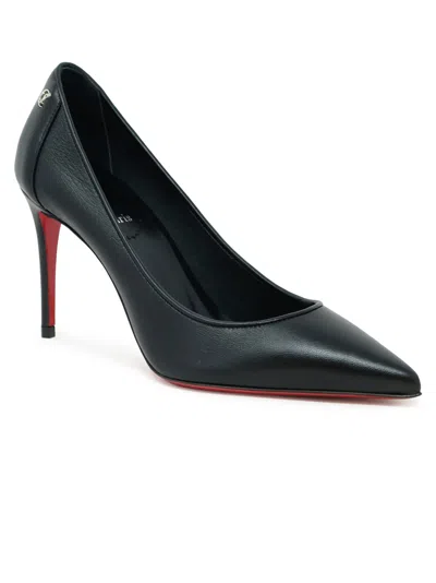 Christian Louboutin Black Nappa/lining Sporty Kate 85 Pumps In Black