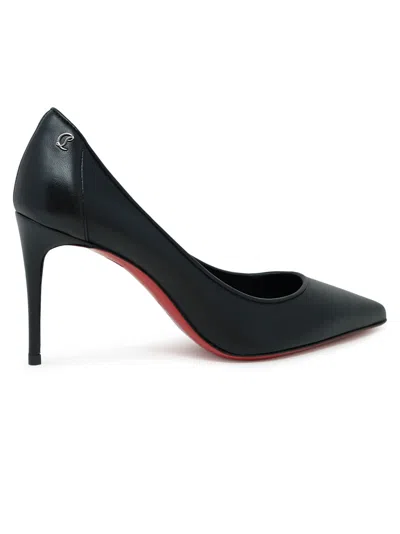 Christian Louboutin Black Nappa/lining Sporty Kate 85 Pumps In Black