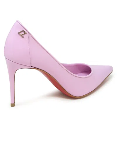 Christian Louboutin Lilac Patent Sporty Kate 85 Pumps In Multi