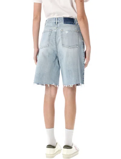 Golden Goose Marsha Denim Shorts In Blue