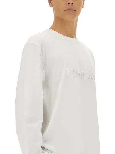 Helmut Lang Tshirt With Logo In Red