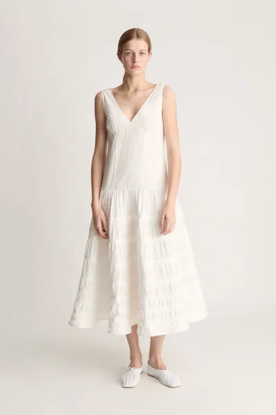 Lee Mathews Sara Dress In White