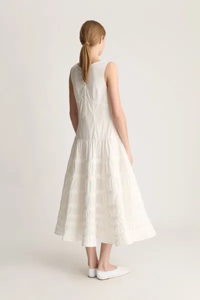 Lee Mathews Sara Dress In White