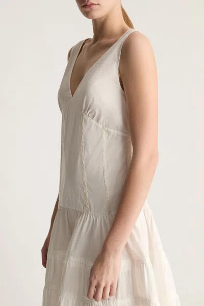 Lee Mathews Sara Dress In White