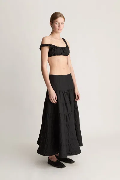 Lee Mathews Sara Skirt In Black