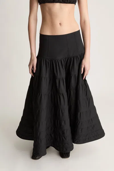 Lee Mathews Sara Skirt In Black
