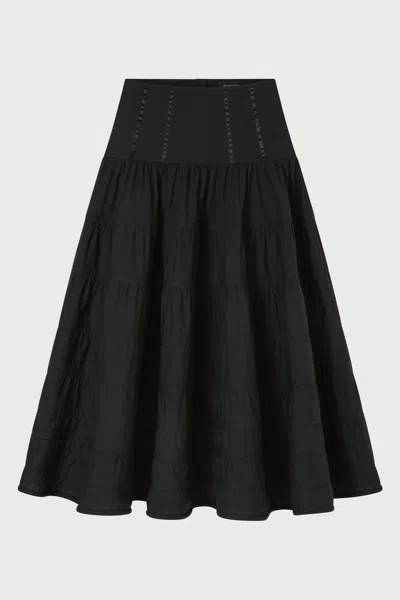 Lee Mathews Sara Skirt In Black