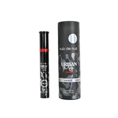 Armaf Men's Club De Nuit Urban Elixir Edp Spray 0.33 oz Fragrances 6294015175745 In Black