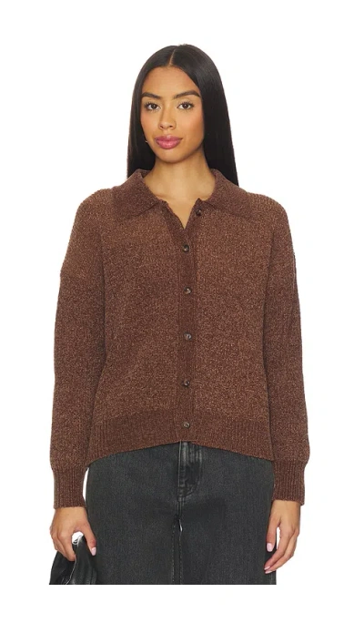 Central Park West Stella Robbie Polo In Brown