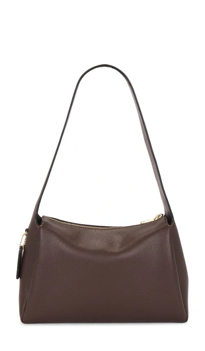 Coach Pebble Lola Shoulder Bag In Brown