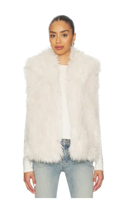 Adrienne Landau Imogen Vest In White