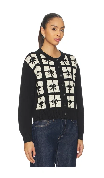 Callahan Present Cardigan In Black