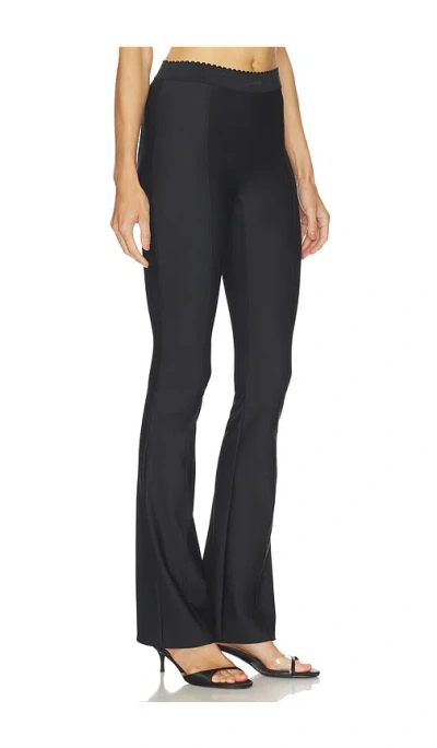 Skims High-waisted Flared Leggings In Black