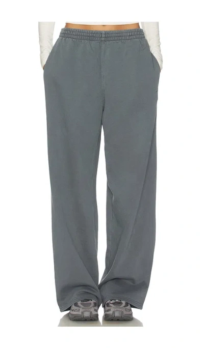 Skims Boyfriend Fleece Baggy Sweatpant In Gray