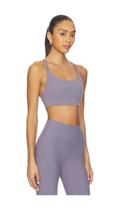 Spanx Smooth Onform Low Impact Sports Bra In Purple