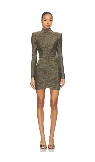 Et Ochs Luna Mini Dress In Green