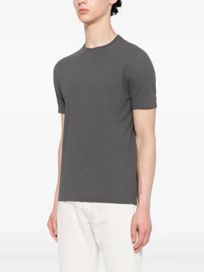 Slowear Cotton T-shirt In Gray