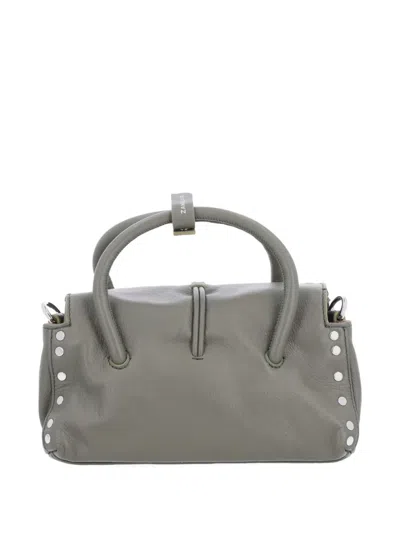 Zanellato Chic Shoulder Bag Detachable Strap In Green