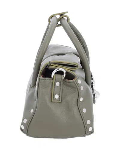 Zanellato Chic Shoulder Bag Detachable Strap In Green