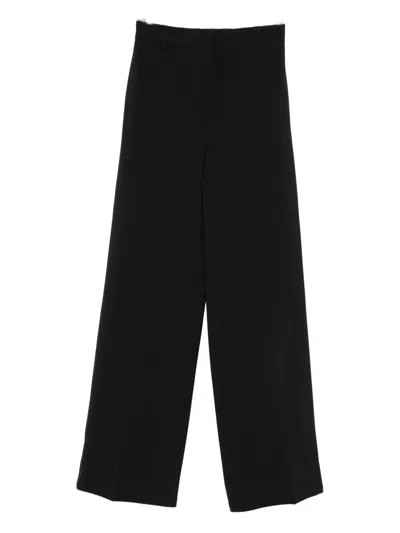 Blanca Vita Wide-leg Trousers In Black