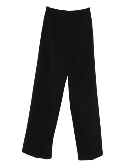 Blanca Vita Wide-leg Trousers In Black