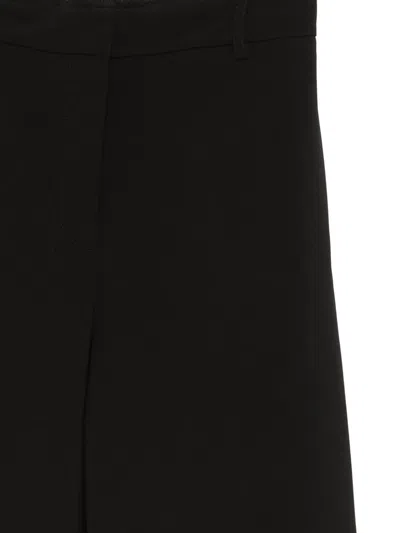 Blanca Vita Wide-leg Trousers In Black