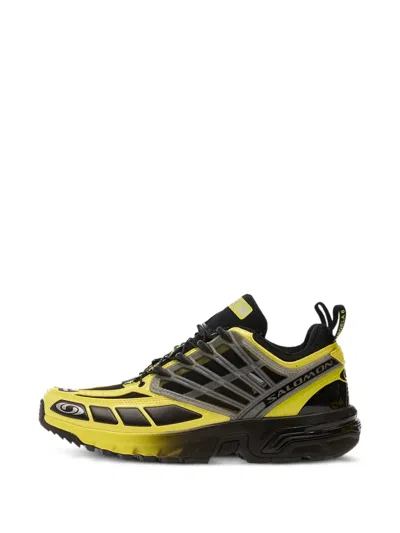 Mm6 Maison Margiela Xsalomon Acs Pro Grid Sneakers In Yellow