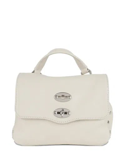 Zanellato Daily Baby Shoulder Bag With Metal Hardware In White