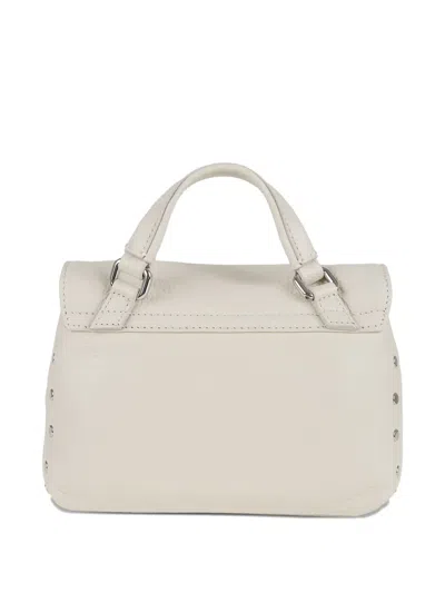 Zanellato Daily Baby Shoulder Bag With Metal Hardware In White