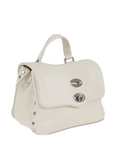 Zanellato Daily Baby Shoulder Bag With Metal Hardware In White