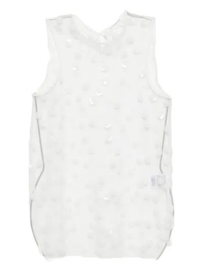 Cecilie Bahnsen Utania Vest In White