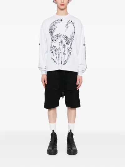 Warren Lotas Graphic-print T-shirt In White